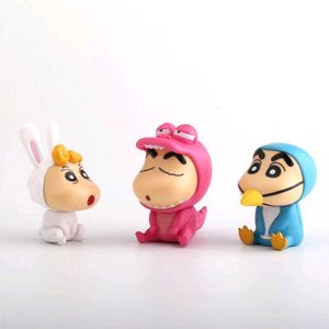 Shin Chan chibi anime action figures set of 6