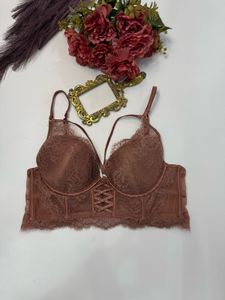 Lace Corset Style Bra