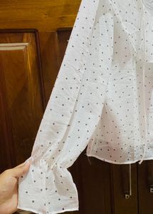 Polka dot top