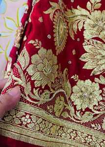 Elegant Red Banarasi Silk Saree