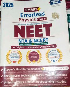 [FREE DELIVERY]Erroless physics for NEET and fo