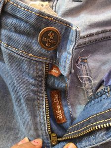 Cantabil Men's Blue Denim Jeans