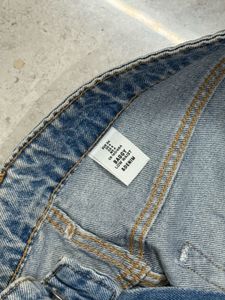 Distressed Light Wash Jeans
