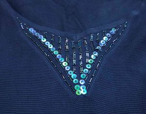 Anne Klein Embellished Knit Sleeveless Top