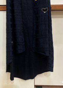 Stylish Navy Blue Ethnic jacket