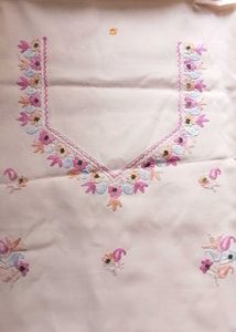 full Embroidered suit piece (unstitched)
