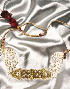Elegant Beaded Choker Necklace
