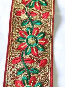 Decorative Floral Sequin Trim