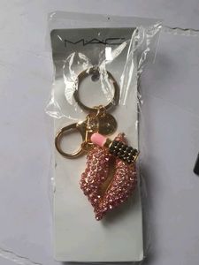 MAC Sparkling Lips & Lipstick Keychain