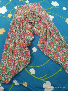 2-4 Age Girl Full Gathered Patiala+dupatta