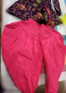 Kurta with dhoti pants