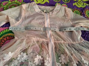 Floral Lace Peplum Jacket