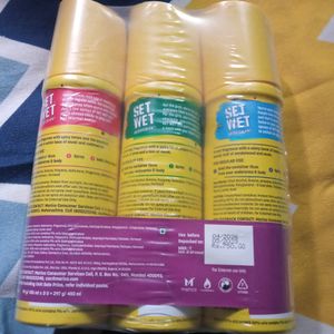 Set Wet Deodorant 3 Piece