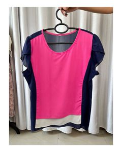 Colorblock Tunic Top