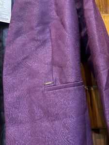 Allen Solly Purple Blazer