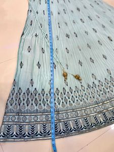Blue Shaded Lehenga