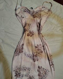 Newme Textured Print Bodycon Dress