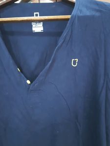 Blue Teeshirt In Good Quality