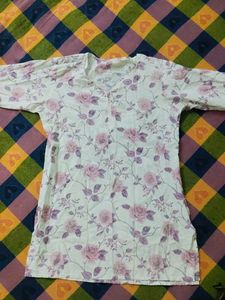 Floral Printed Tunic Top