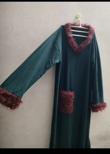 Green Full sleeve Night Wear for women