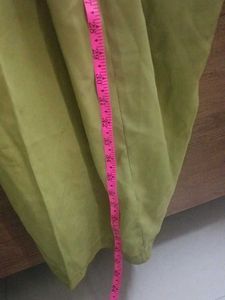 Lime Green Sequined Kurta