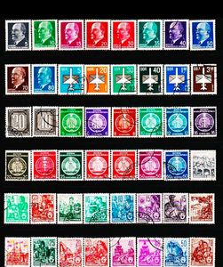 65 Vintage GERMANY Stamps