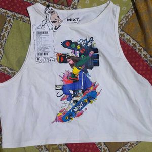 MIXT. Graphic Print Tank Top