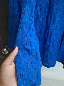 CHIKANKARI BLUE JACKET 🧿🧥