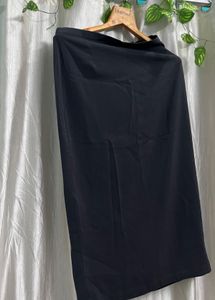 Elegant Black Maxi Skirt