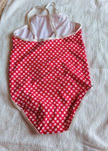 Red Polka Dot Swimsuit