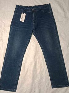 New Dark Blue Denim Jeans