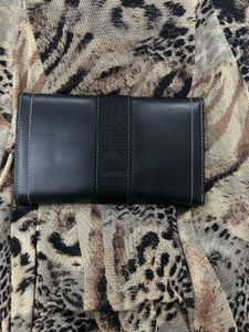 Vintage Christian Dior Black Leather Wallet