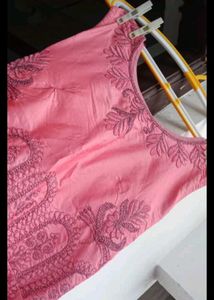 Beautiful Pink Ethnic Gown