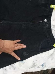 Classic Black Denim Jeans