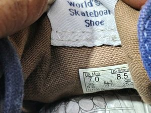 Vans Casual Blue &amp; Burgundy Sneakers