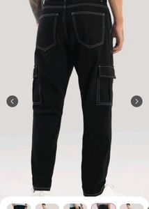 Black Cargo Pants