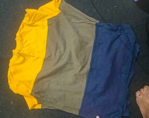 Colorblock Long Sleeve Top