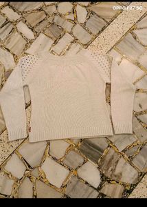 26. Pure Wool Cozy Cream Knit Sweater