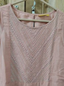 peach kurti