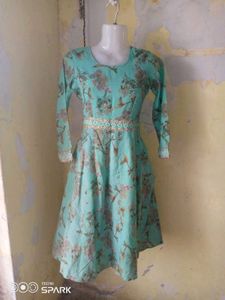 Beautiful Floral Print Gown