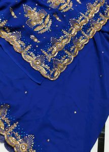 Royal Blue zardozi 💯 an sew work beautiful 😍