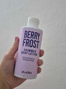 Zudio Berry Frost Shimmer Body Lotion