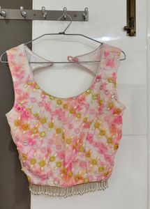 Boho Tie-Dye Sharara Set with Jacket