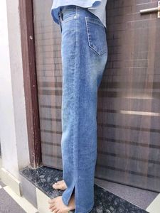 Stylish Blue Denim Jeans for Women straight jean