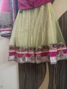 Embroidered Lehenga Choli Set
