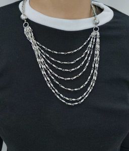 Silver Shimmery Necklace Anti Tarnish
