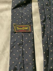 Classic Navy Polka Dot Tie
