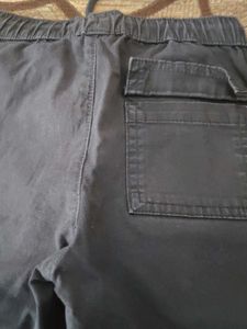 Orange Graphic T-Shirt and black pant