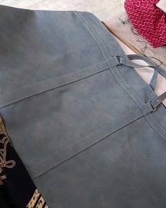 brand new Stylish light grey Suede big  Tote Bag