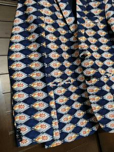 Multicolored printed Men's blazer